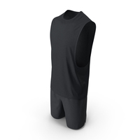 Tank Top Male Shorts PNG & PSD Images