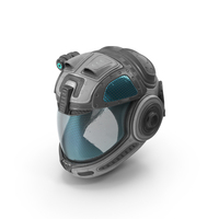 Sci-Fi Spacesuit Helmet PNG & PSD Images