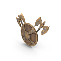 Shield and Axe PNG & PSD Images