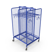 Standard Mobile Lockers Blue PNG & PSD Images