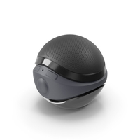 Waterproof Sphere Bluetooth Speaker Black PNG & PSD Images