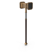 Two Handed Battle Hammer PNG & PSD Images
