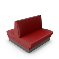 Double Booth Restaurant Seating PNG & PSD Images