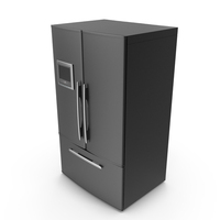 Double Door Refrigerator PNG & PSD Images