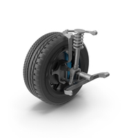 Mercedes Car Wheel Rim With Suspension PNG & PSD Images