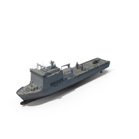 RFA Cardigan Bay Landing Ship With AW 101 Merlin Helicopter PNG & PSD Images
