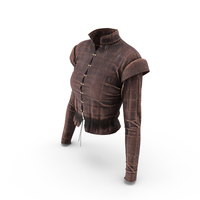 Warrior Girl Costume Jacket PNG & PSD Images