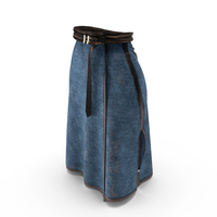 Warrior Girl Costume Skirt Details PNG & PSD Images