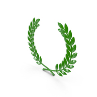 Laurel Wreath Green PNG & PSD Images