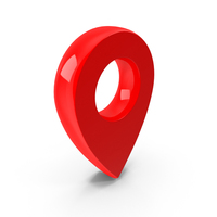 Map Pointer Red PNG & PSD Images