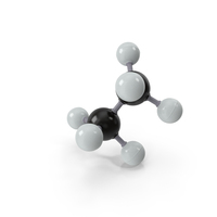 Ethane Molecule Structure PNG & PSD Images