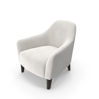 Modern Velvet Armchair PNG & PSD Images
