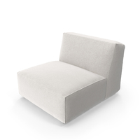 Modular Armless Lounge Chair PNG & PSD Images