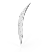 Wireframe Leaf PNG & PSD Images