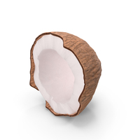 Half Of Coconut PNG & PSD Images