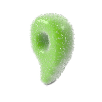 Gummy Candy Number 9 PNG & PSD Images