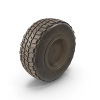 Heavy Duty Tactical Truck Wheel PNG & PSD Images
