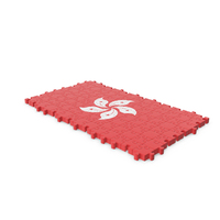 Hongkong Flag Puzzle PNG & PSD Images