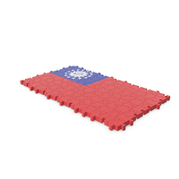 Myanmar Flag Puzzle PNG & PSD Images