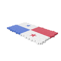 Panama Flag Puzzle PNG & PSD Images