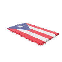 Puerto Rico Flag Puzzle PNG & PSD Images