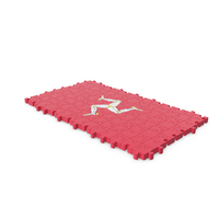 Isle of Man Flag Puzzle PNG & PSD Images