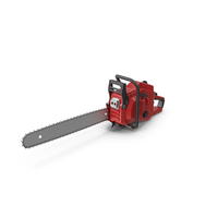 Red Chainsaw PNG & PSD Images