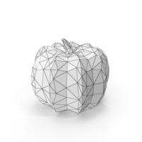 Wireframe Pumpkin PNG & PSD Images