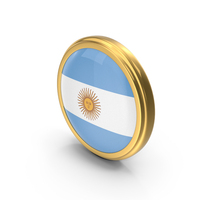 Round Flag of Argentina PNG & PSD Images