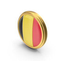 Round Flag of Belgium PNG & PSD Images