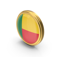 Round Flag Of Benin PNG & PSD Images