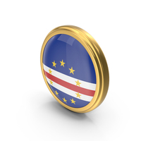 Round Flag of Cape Verde PNG & PSD Images