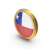 Round Flag of Chile PNG & PSD Images