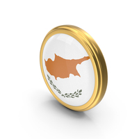 Round Flag of Cyprus PNG & PSD Images