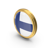 Round Flag Of Finland PNG & PSD Images