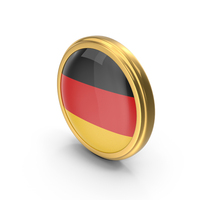 Round Flag of Germany PNG & PSD Images