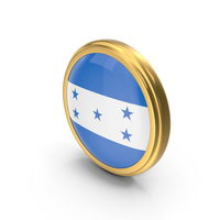 Round Flag of Honduras PNG & PSD Images