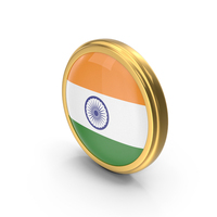 Round Flag Of India PNG & PSD Images