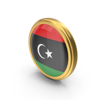 Roung Flag of Libya PNG & PSD Images
