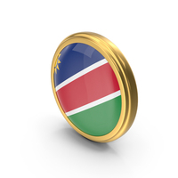 Round Flag of Namibia PNG & PSD Images