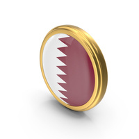 Round Flag Of Qatar PNG & PSD Images
