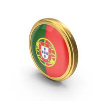 Round Flag Of Portugal PNG & PSD Images