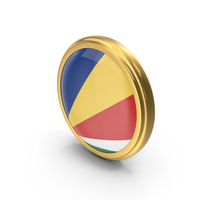 Round Flag Of Seychelles PNG & PSD Images