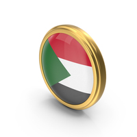 Round Flag of Sudan PNG & PSD Images