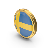 Round Flag Of Sweden PNG & PSD Images