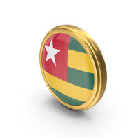 Round Flag Of Togo PNG & PSD Images