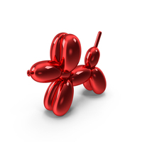 Pink Balloon Dog PNG & PSD Images