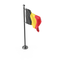 Flag Pole Belgium PNG & PSD Images