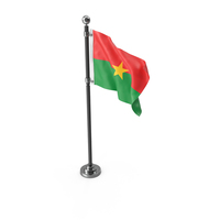 Flag Pole Burkina Faso PNG & PSD Images