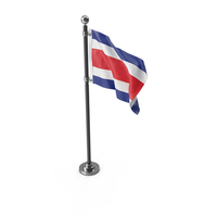 Flag Pole Costa Rica PNG & PSD Images
